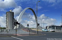 The Clyde Arc (Squinty Bridge) Glasgow
