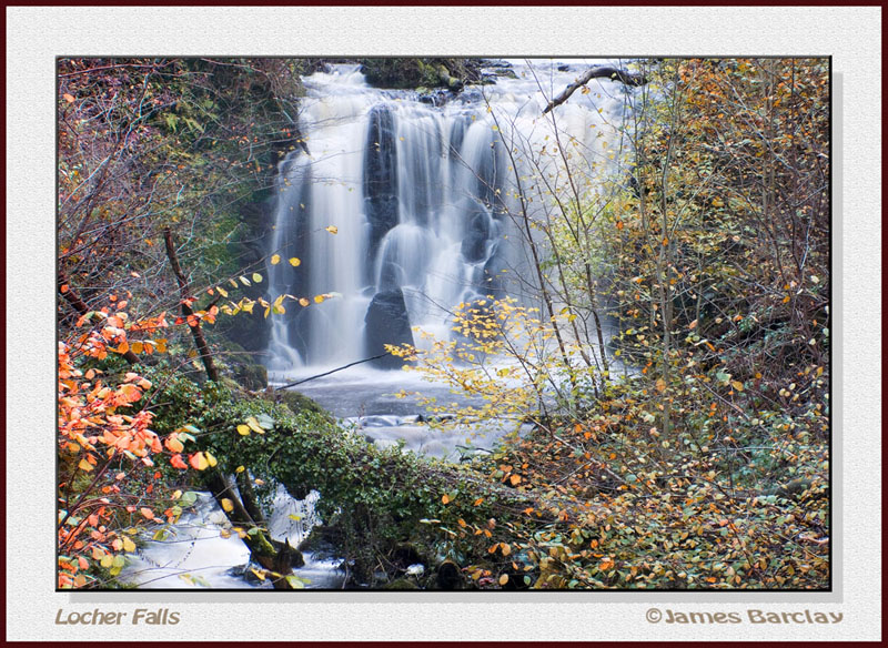 Locher Falls near Bridge of Weir