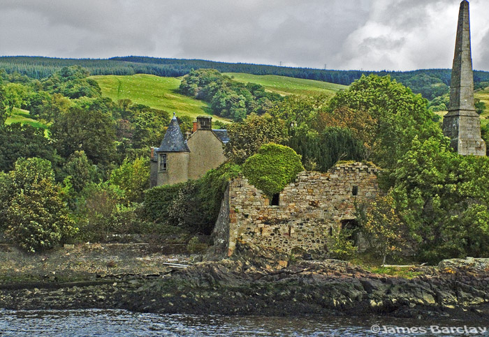 Remains of Dunglass Castle